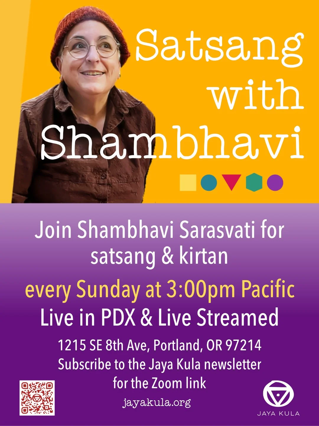 Satsang and Kirtan with Shambhavi
