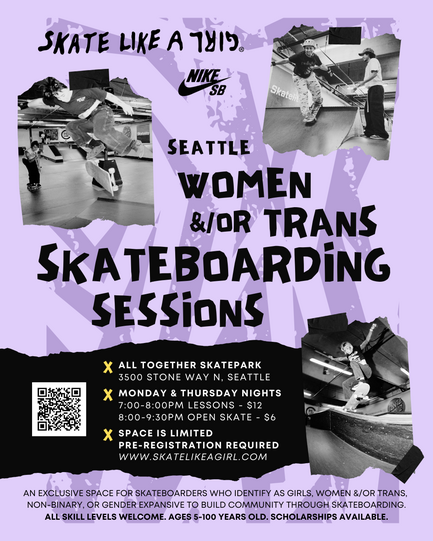 WOMEN &/OR TRANS SKATEBOARDING SESSIONS