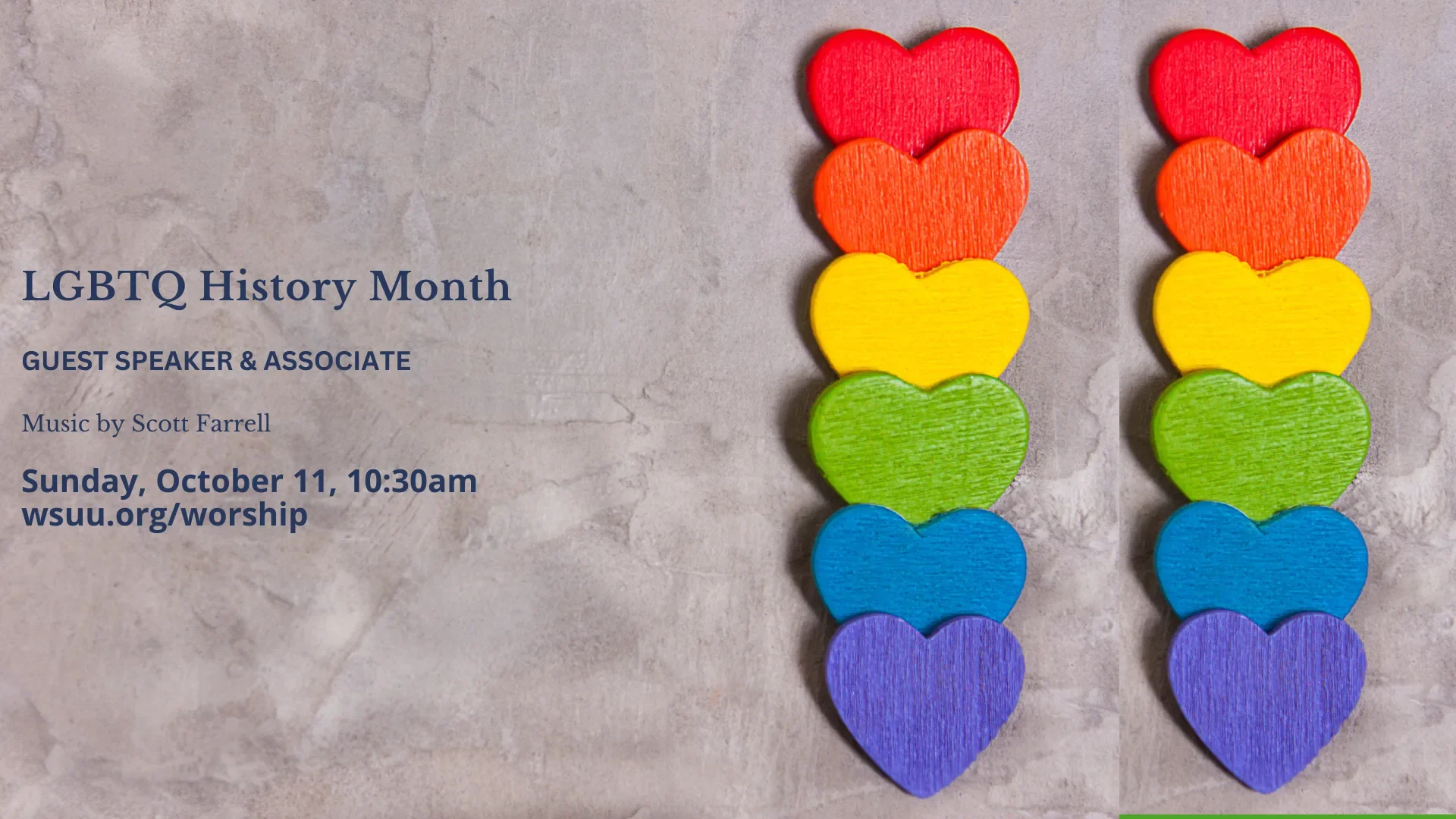 LGBTQ History Month Worship Service