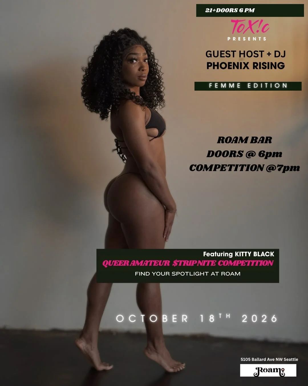 Queer Amateur $+rip Nite: FEMME EDITION