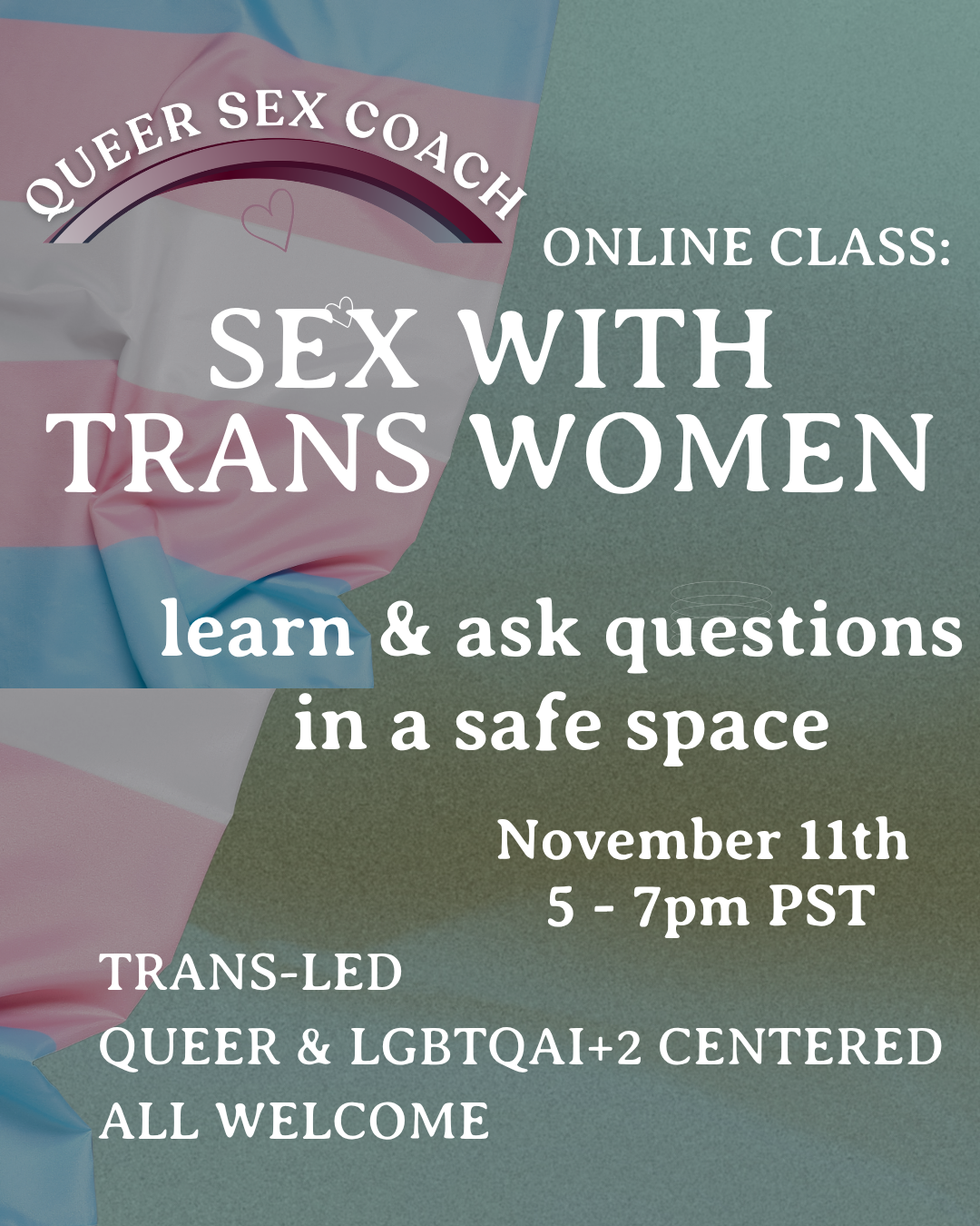 Queer Sex Ed: Sex with Trans Women