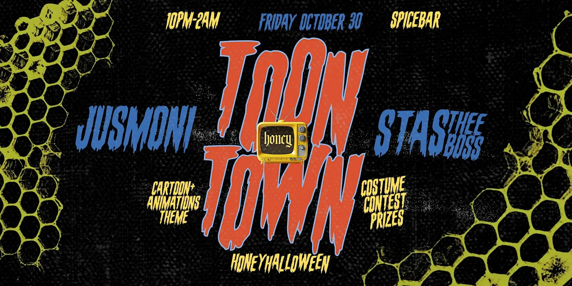 HONEY HALLOWEEN: TOON TOWN