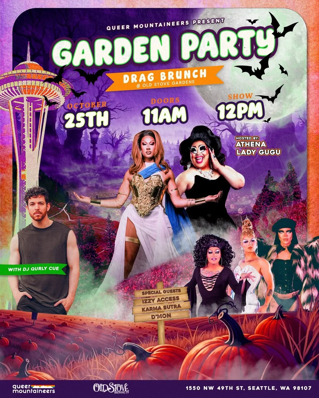 Halloween Drag Brunch at Old Stove Brewing Co