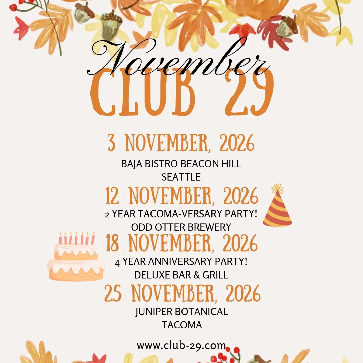 Club 29 Cribbage Club (Tacoma)