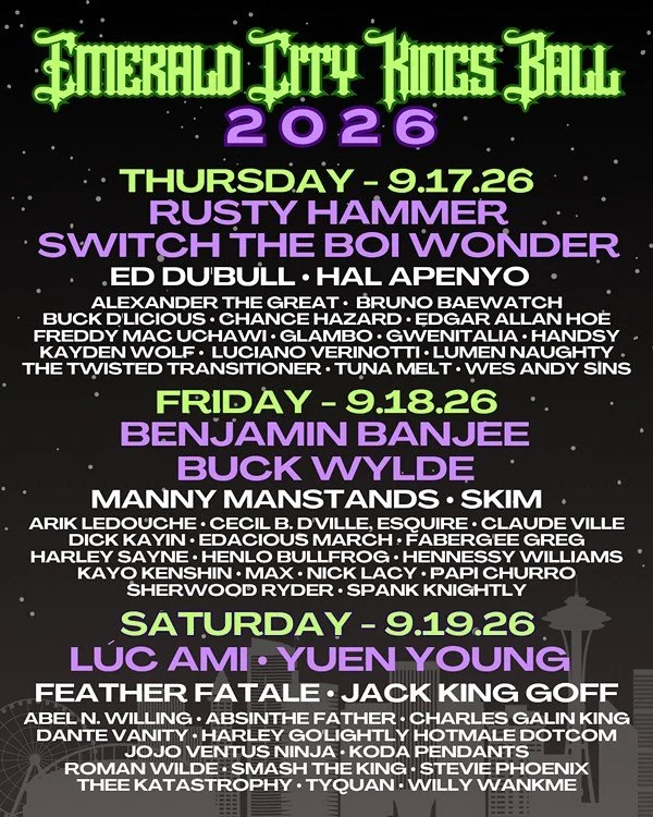 The Emerald City Kings Ball Festival 2026
