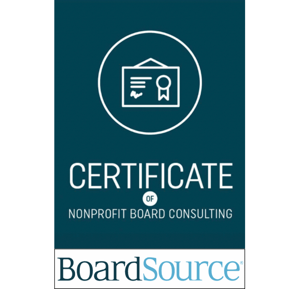 BoardSource Nonprofit Consulting Certificate