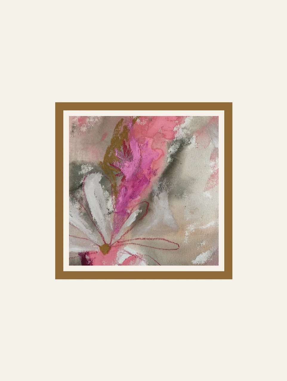 Garden of Grace - 5 -  Silk Scarf - 26x26
