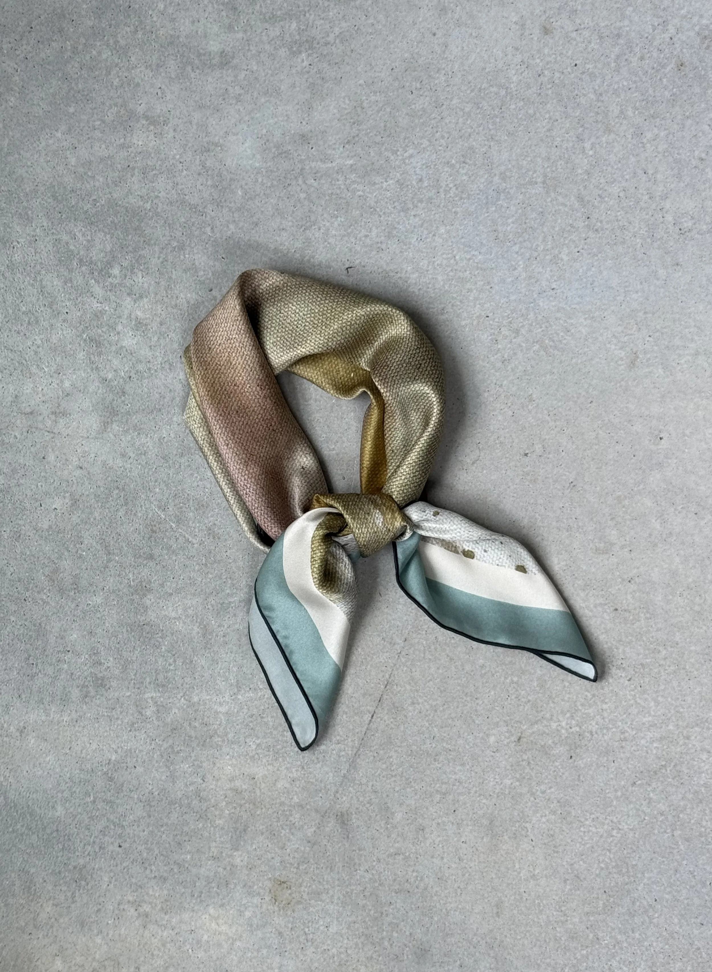 Surrounding Peace -  Silk Scarf - 26x26 - SOLD