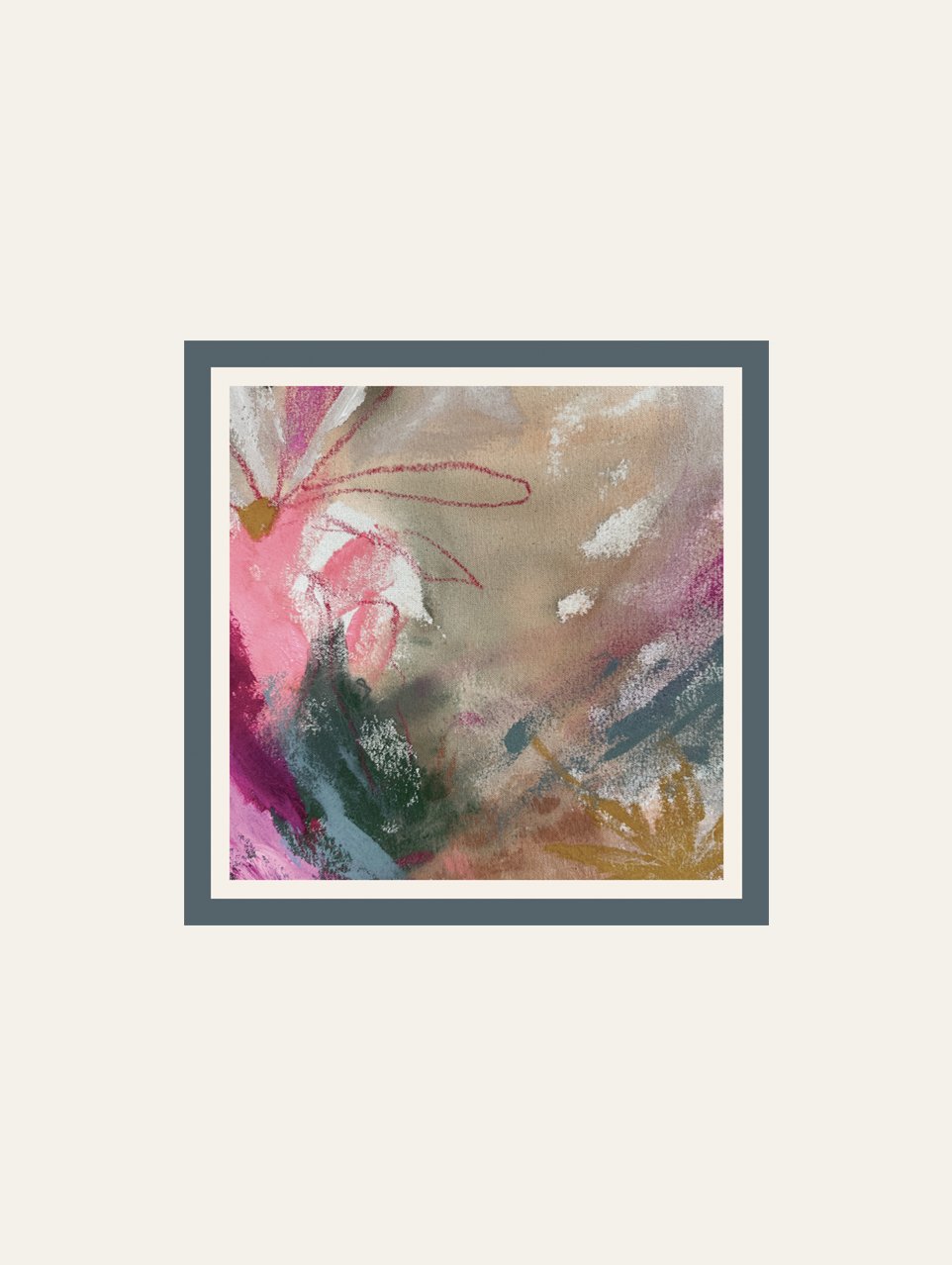 Garden of Grace - 1 -  Silk Scarf - 26x26