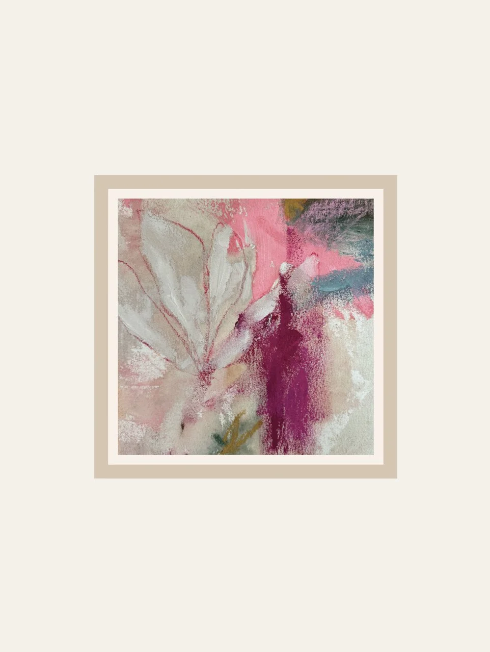 Garden of Grace - 7 -  Silk Scarf - 26x26