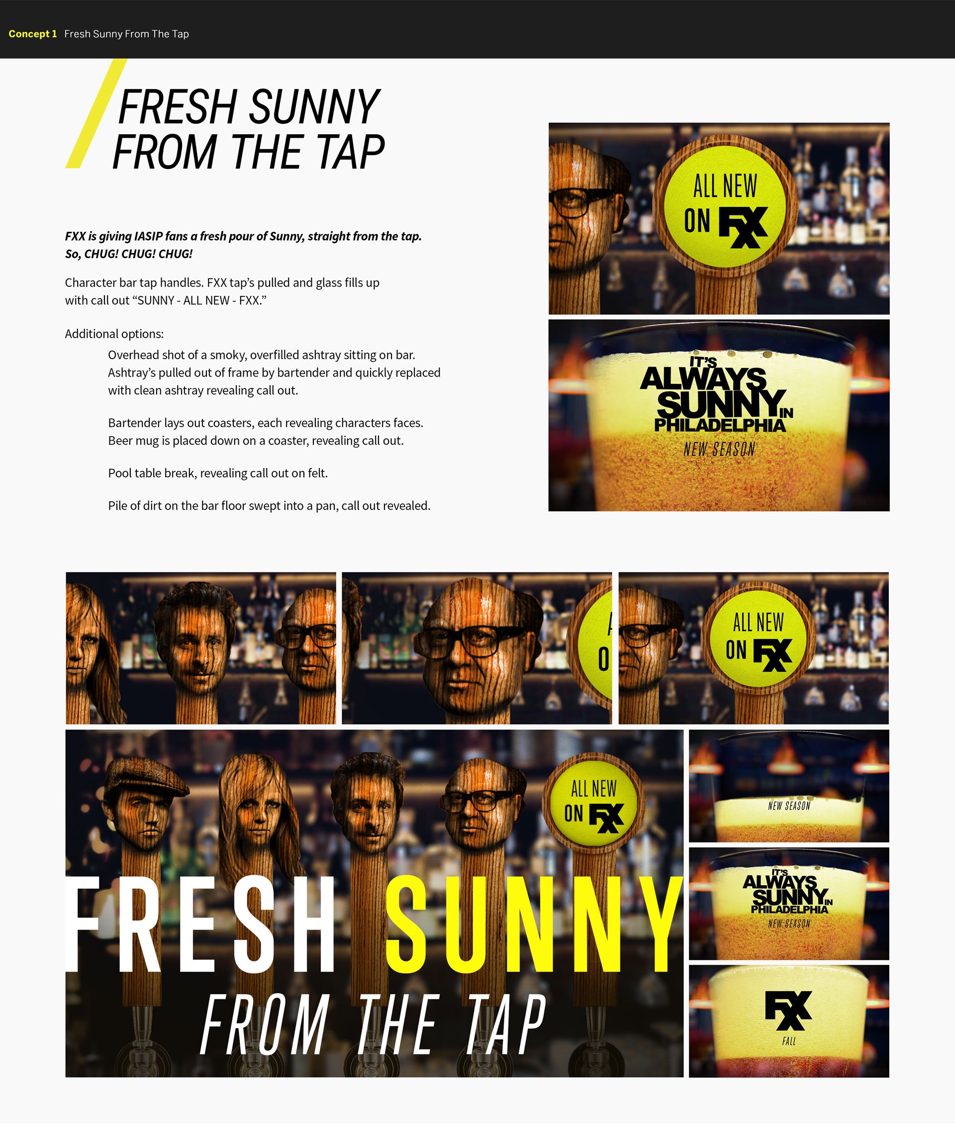 It's Always Sunny in Philadelphia - Show Promotion Pitch Deck