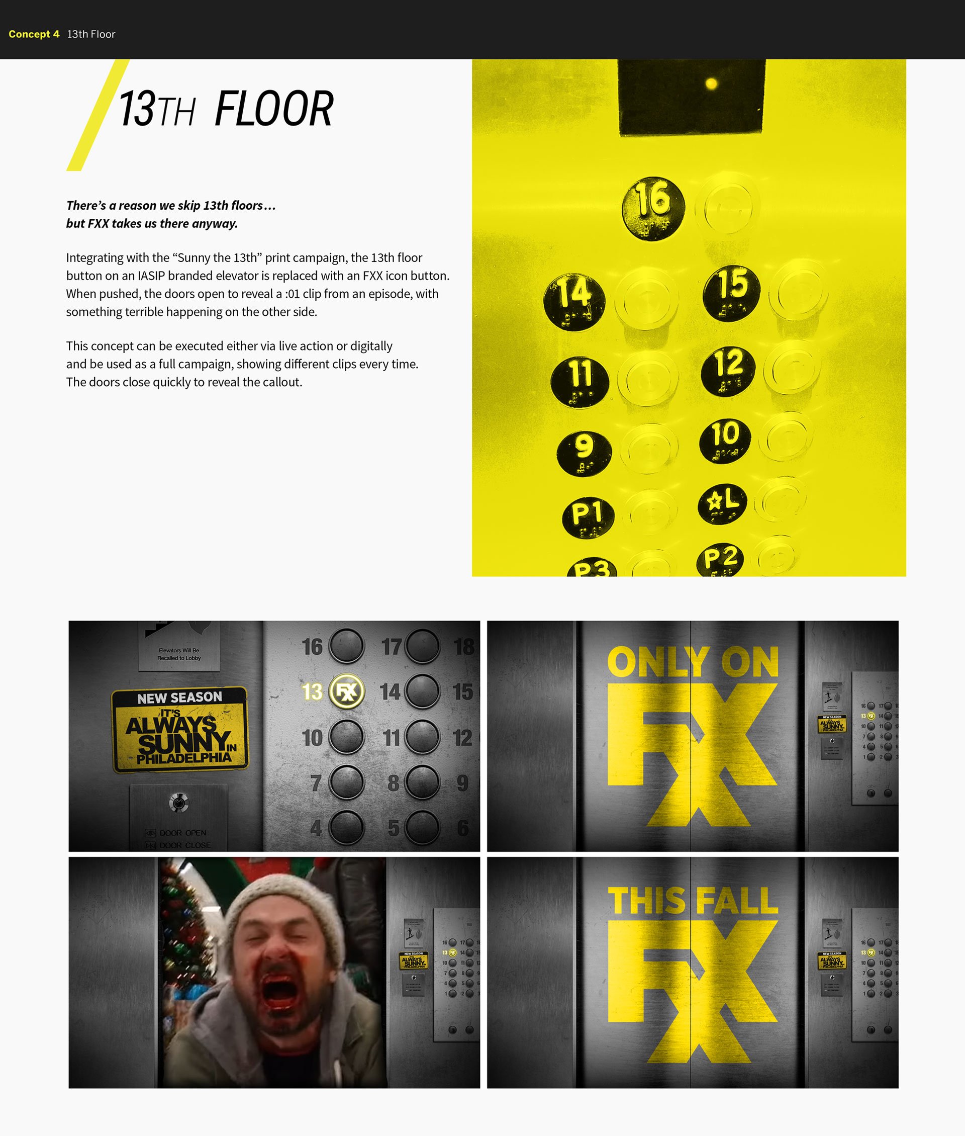 It's Always Sunny in Philadelphia - Show Promotion Pitch Deck