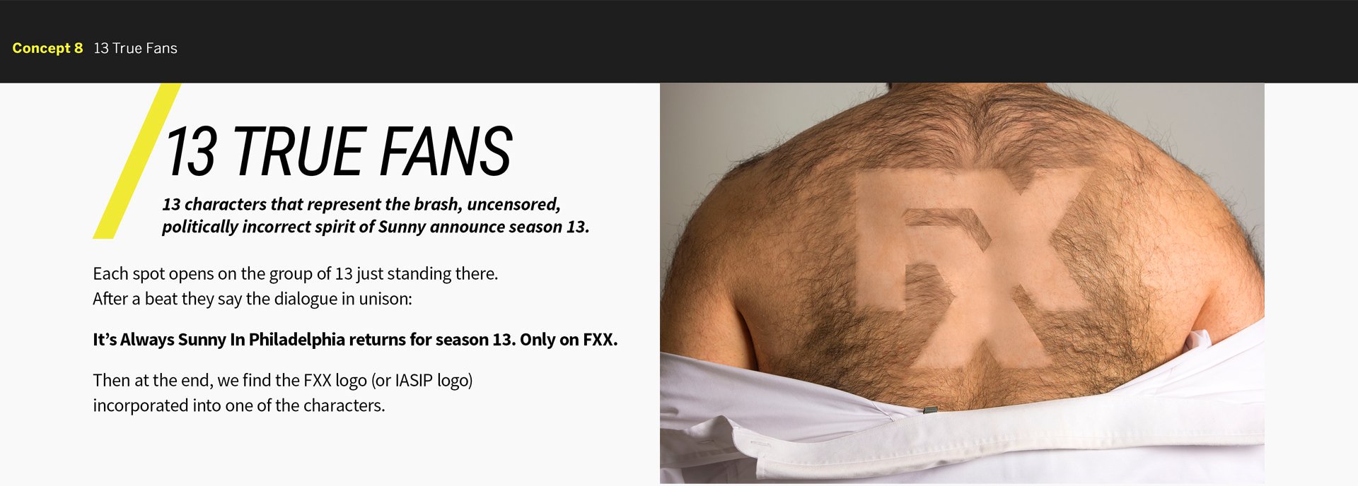 It's Always Sunny in Philadelphia - Show Promotion Pitch Deck