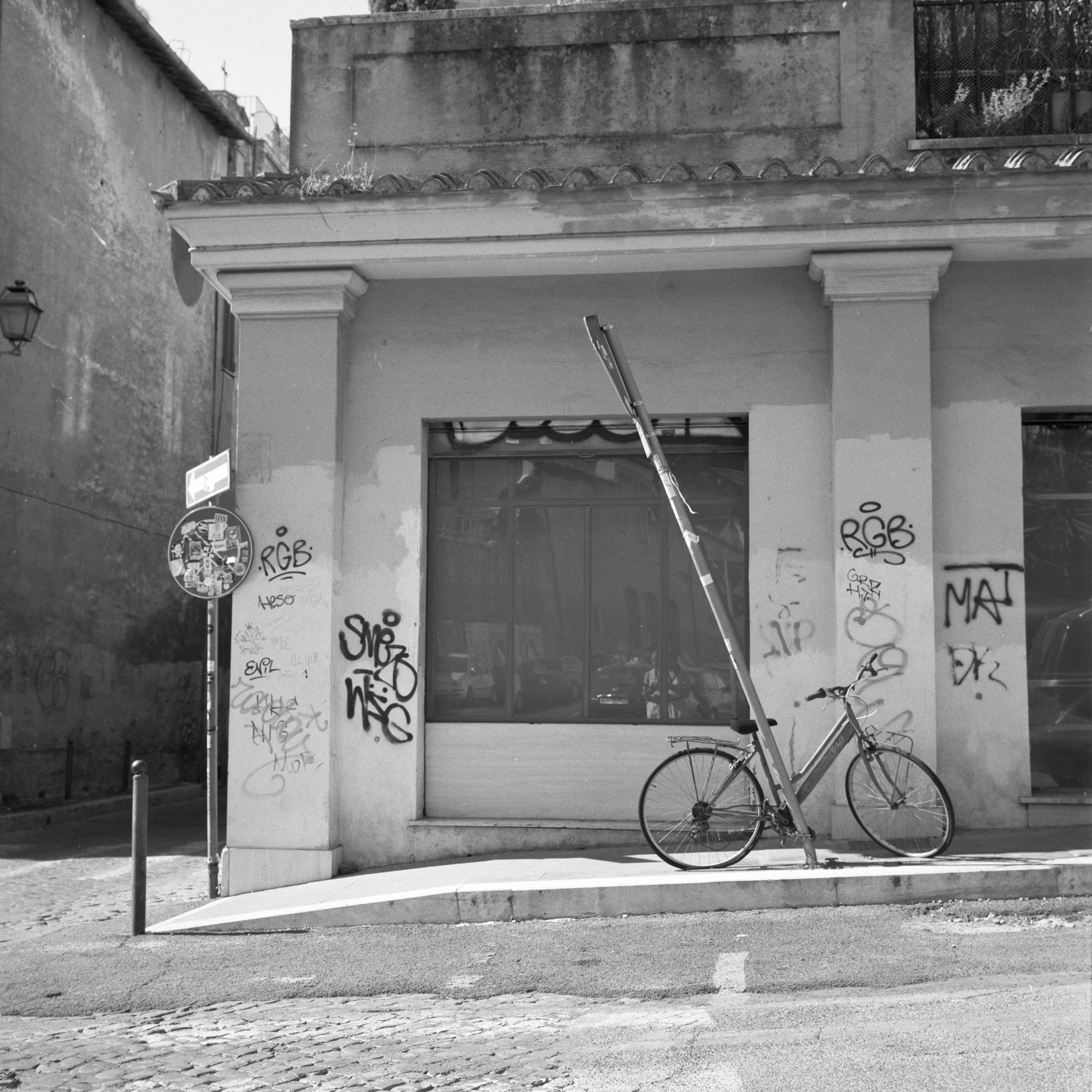 Street Corner in Rome