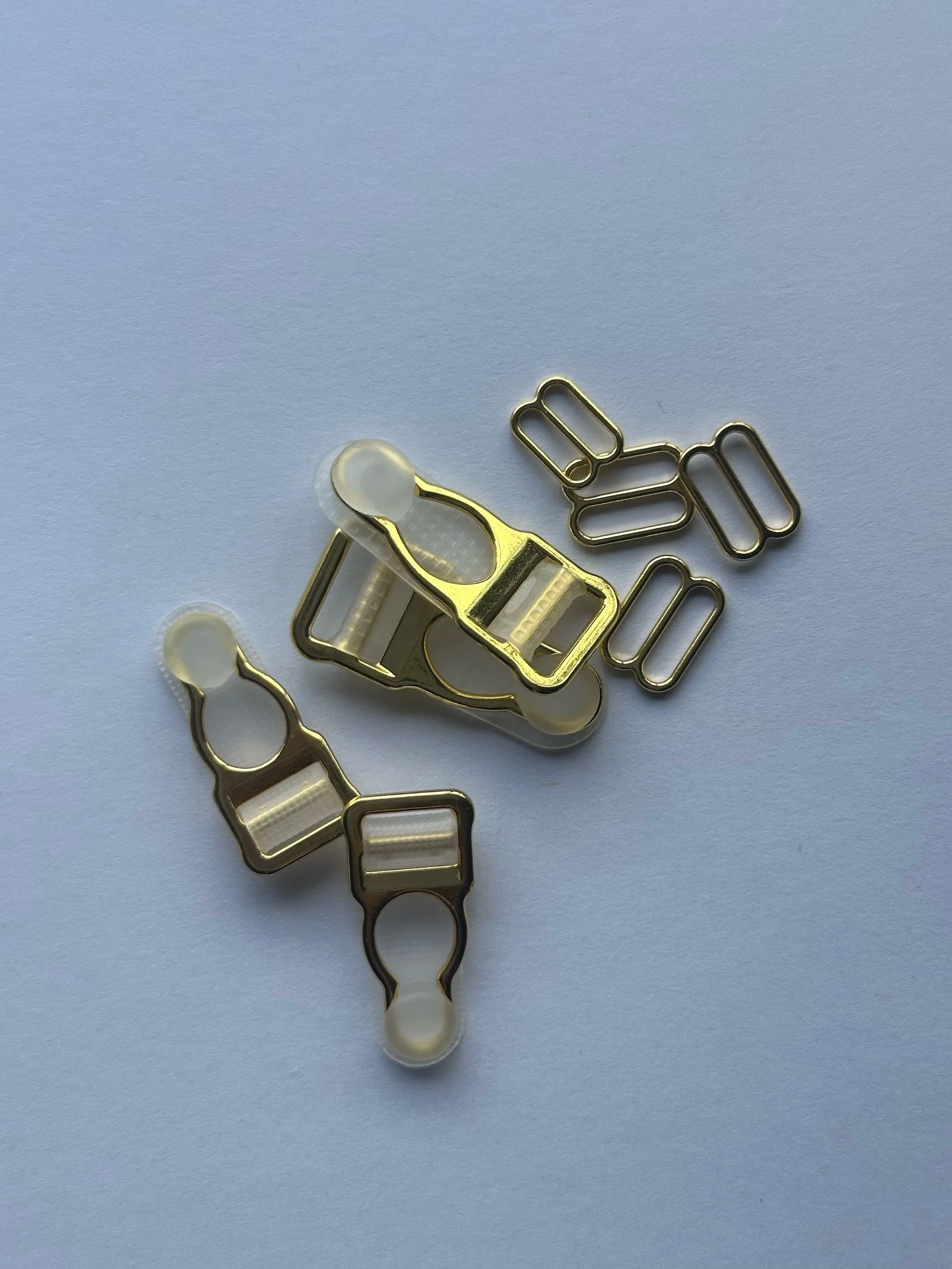 Garter Clip Set - Yellow Gold