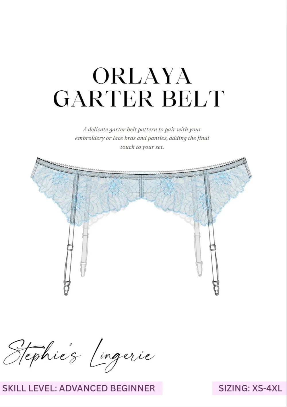 diy garter belt pattern Valentine's Sew Along: A Garter Belt Two Ways – Ohhh Lulu