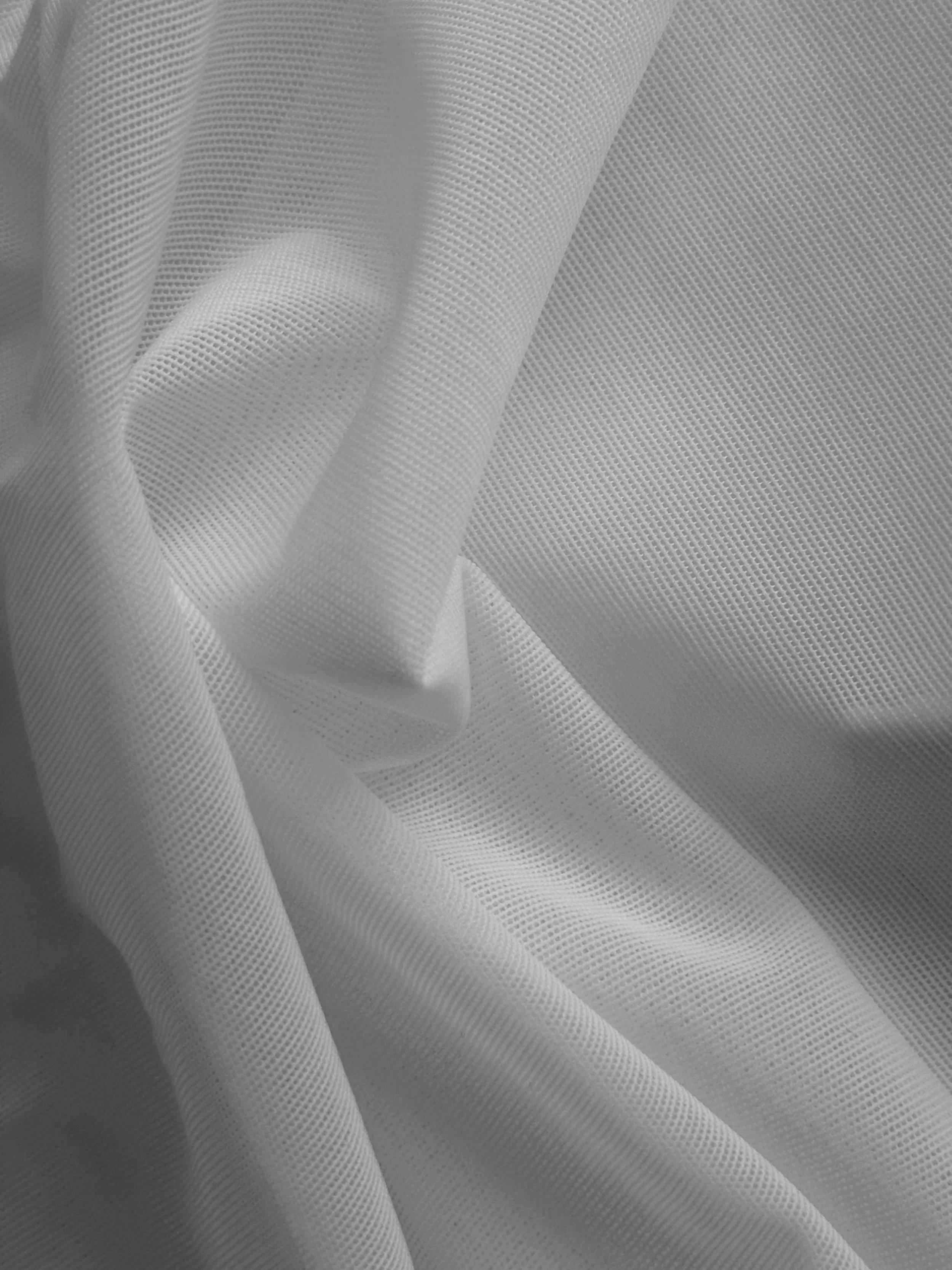 1/2 Yard 90 GSM Nylon Power Mesh - Greige