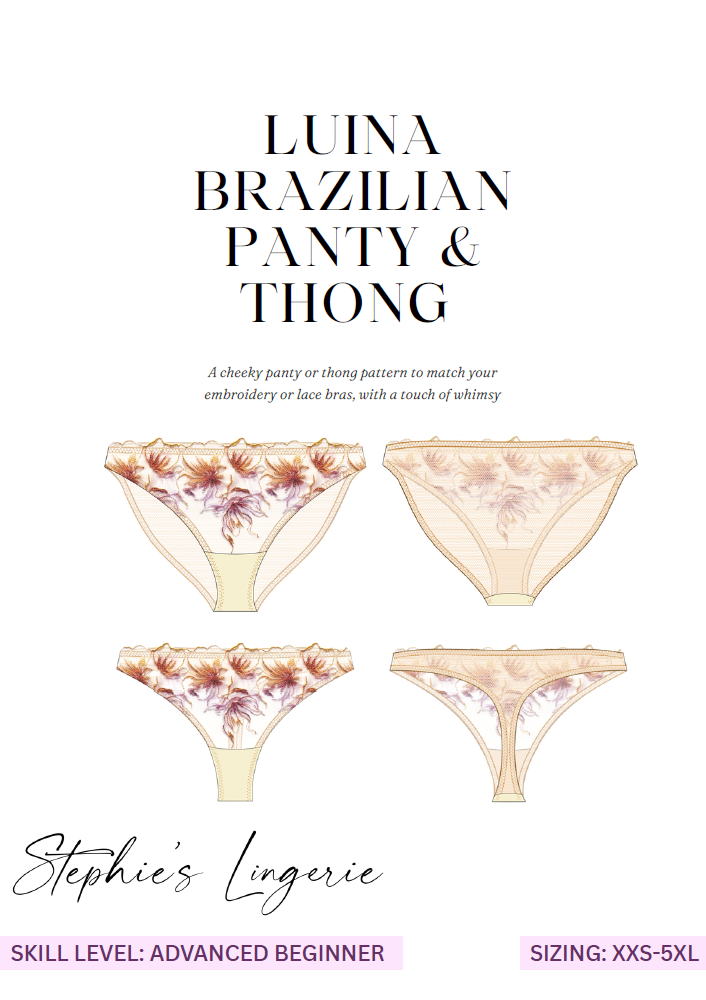 Luina Panty Sewing Pattern XXS-5XL