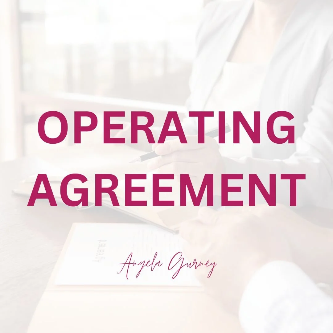 Operating Agreement Contract Template