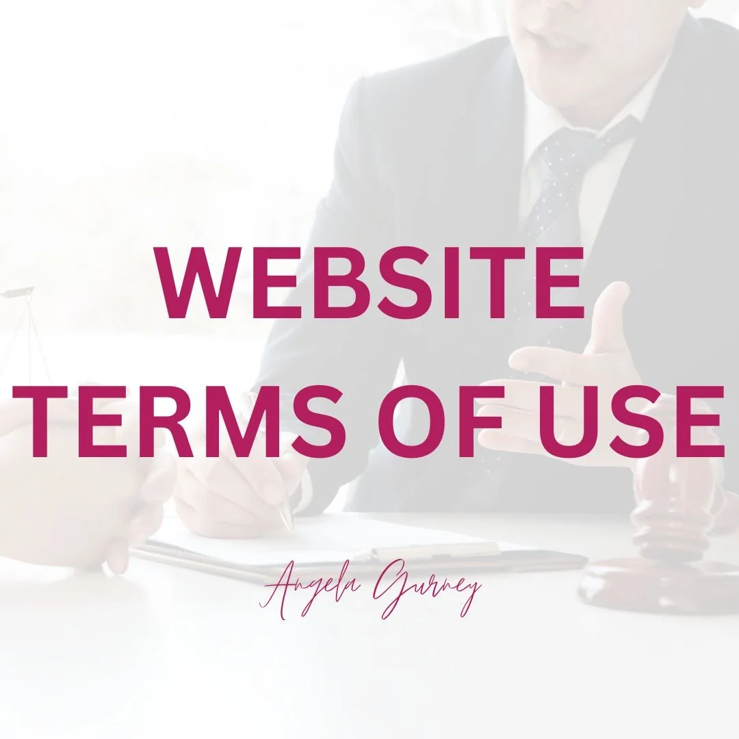 Website Terms Of Use