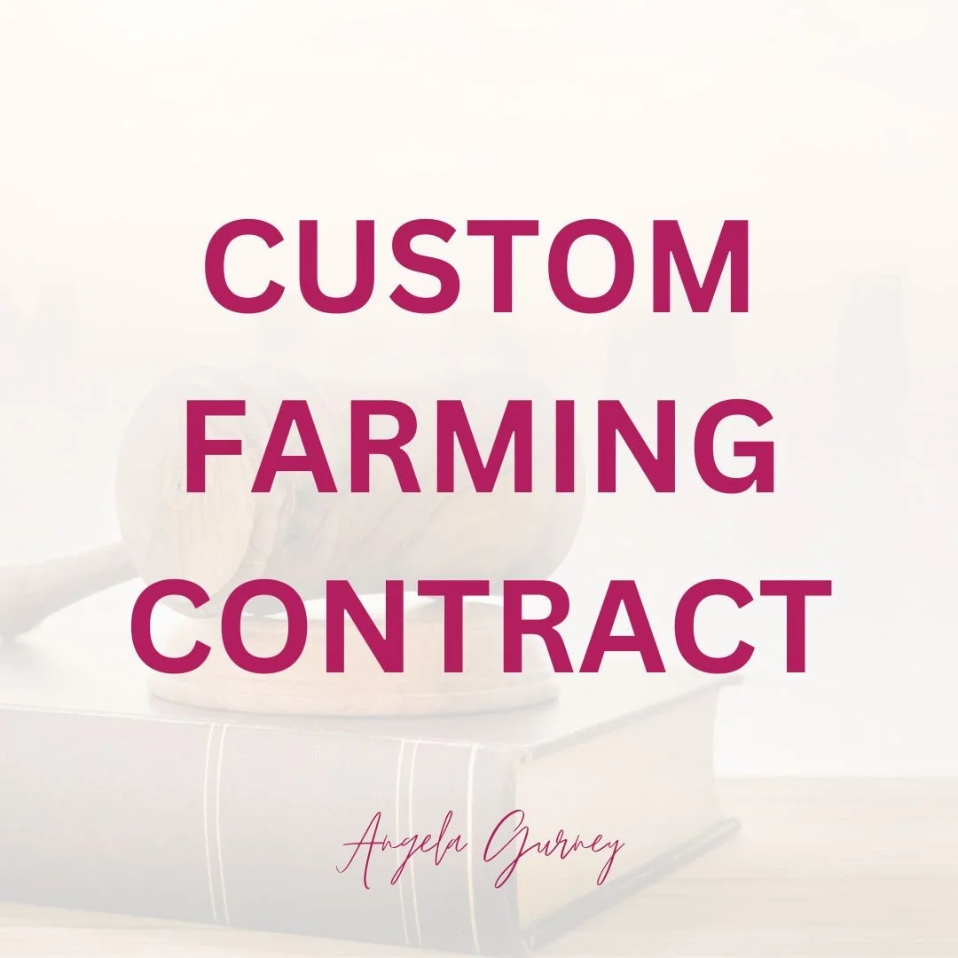 Custom Farming Contract