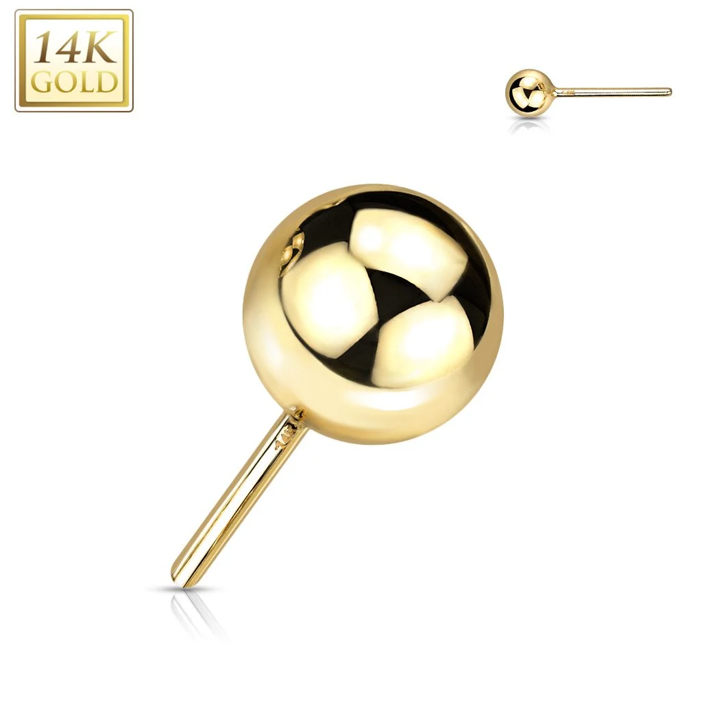 Solid 14K Gold - Ball $144.00
