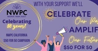 We're currently 34% funded with 17 Golden Circle Donors! 

This #GivingTuesday, we hope to get to 50 dedicated donors who establish a $50 monthly donation to our NWPC CA PAC. 

Can you help us move the needle? LINK IN BIO!

#DonateToWomen #voteprocho