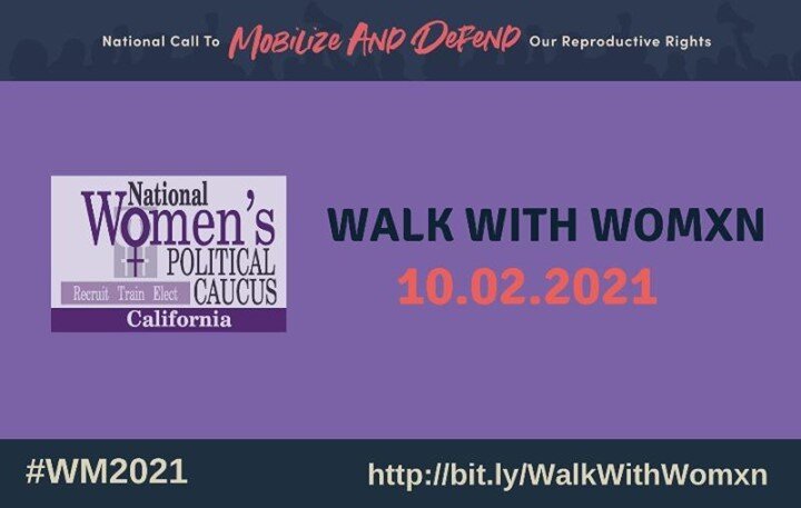 In Women We Trust ✊ - Oct. 2 - September Newsletter Highlights: Join us on October 2 throughout California as we March for our Reproductive Rights.  Check out our other two events coming to a zoom near you: The Price of Motherhood Public Policy Forum