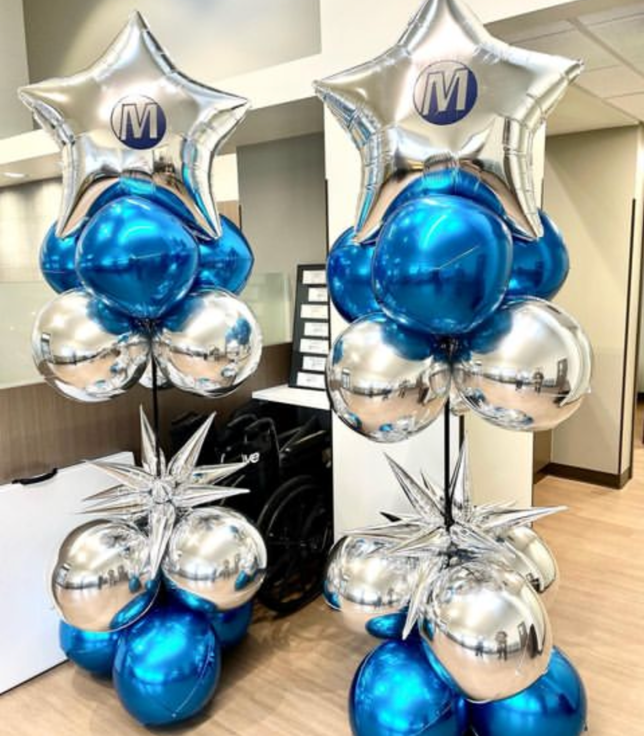 non-latex balloon decor in Tacoma, WA