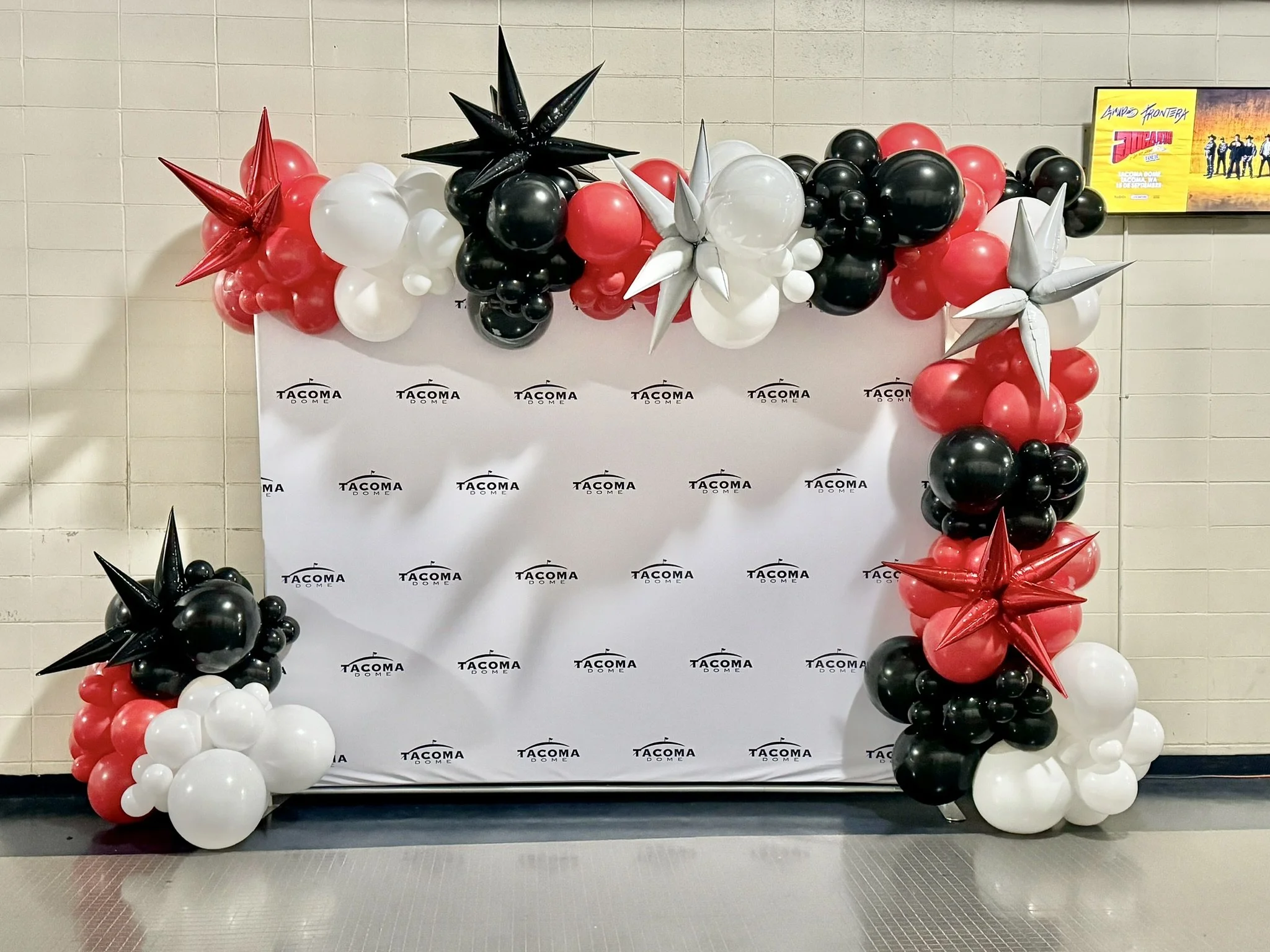 custom-balloon-garland-backdrop-tacoma-dome-event-red-black-white.JPEG