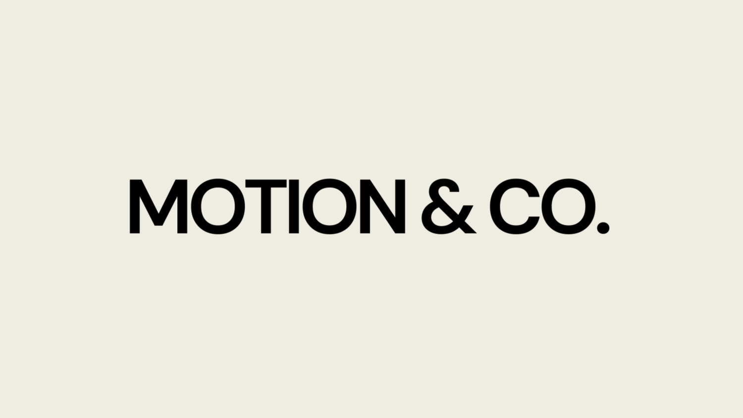 Motion &amp; Co.