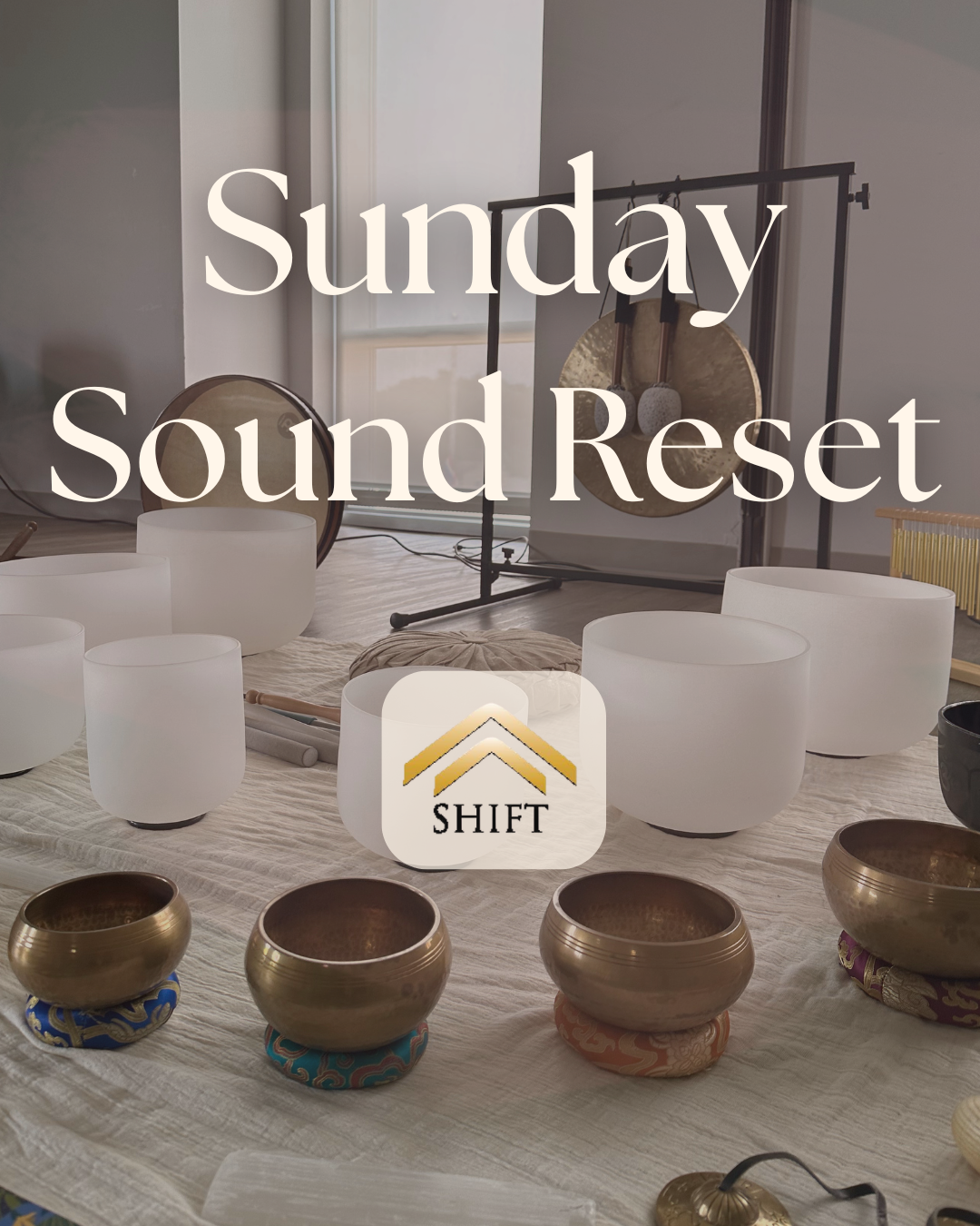 Sound Bath Maryland, Sunday reset, relax, meditate to crystal bowls and more instruments