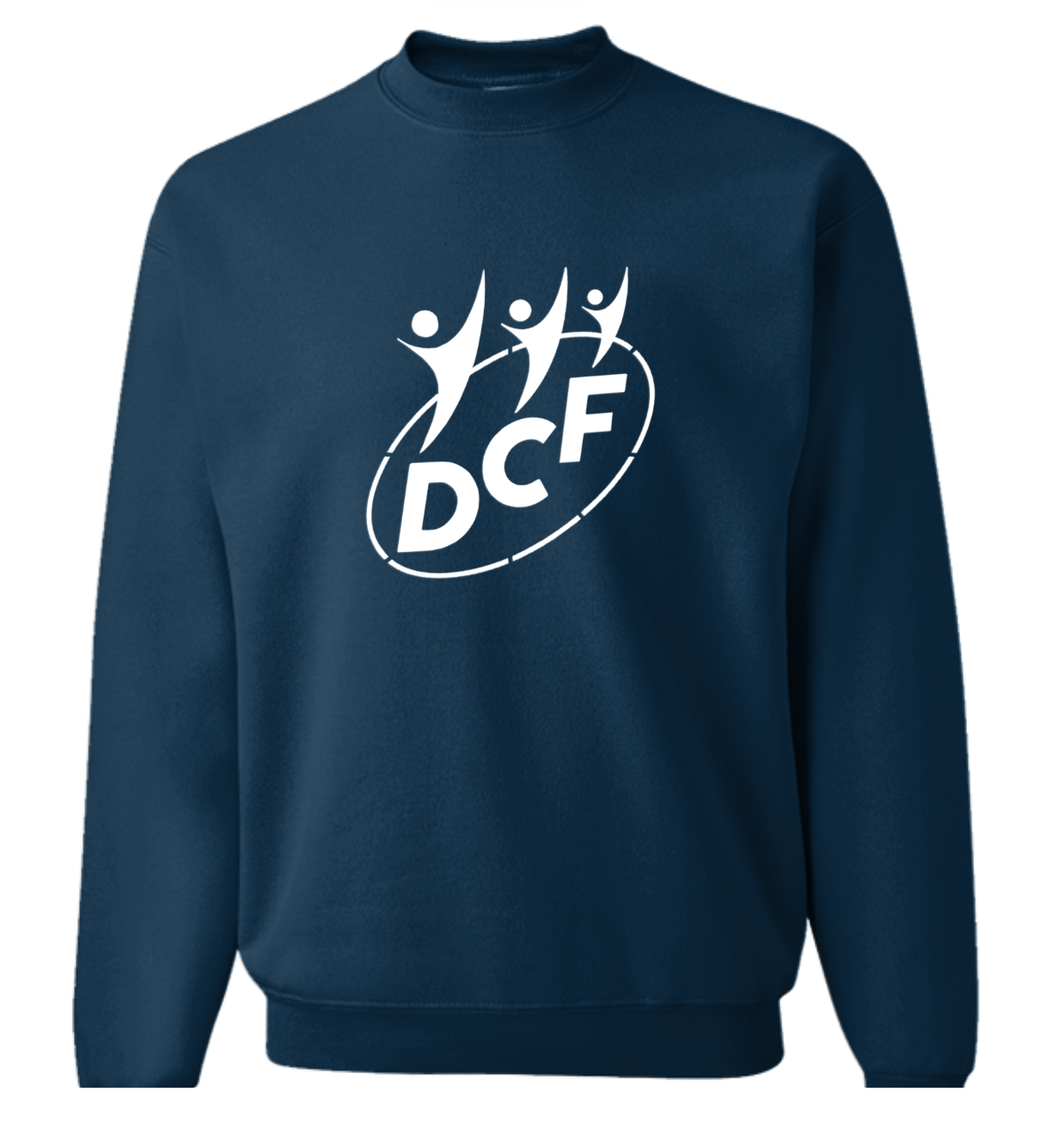 Adult Navy Crewneck Sweatshirt