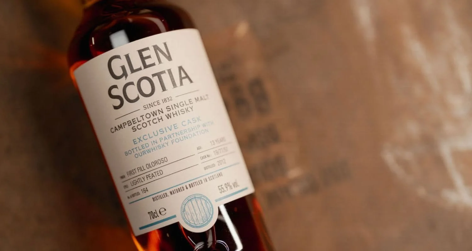 Glen Scotia releases exclusive bottling to raise funds for OurWhisky Foundation