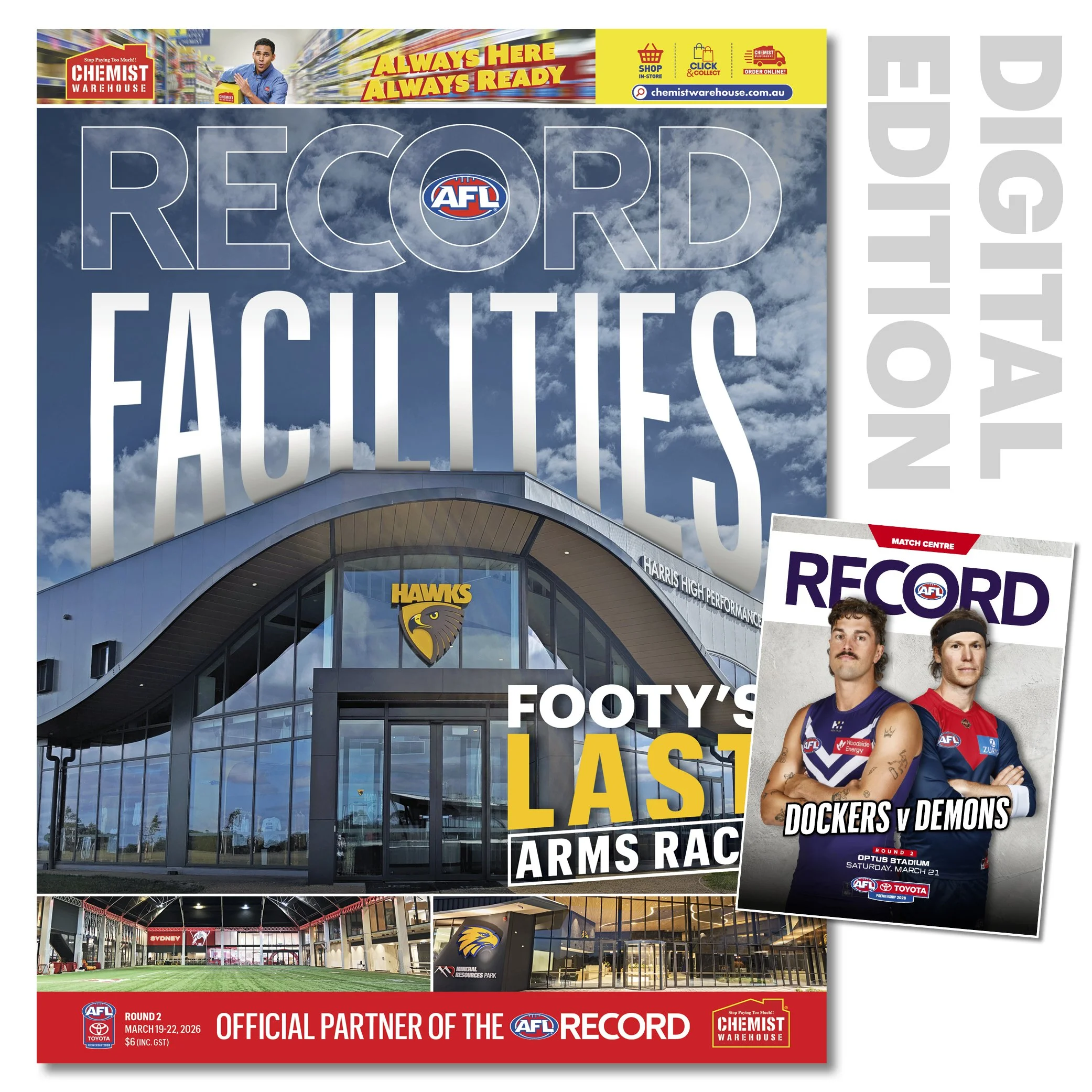2026 AFL Record Round 2 - Fremantle v Melbourne (Digital Download)