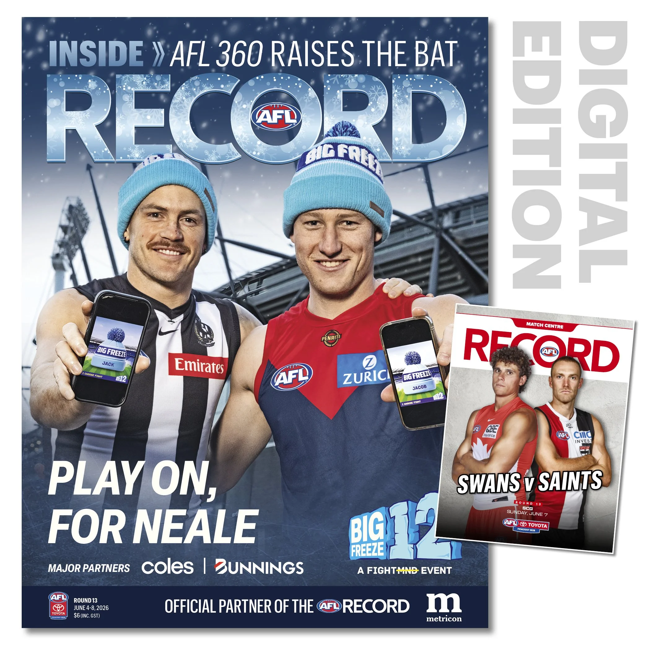 2026 AFL Record Round 13 - Sydney v St Kilda (Digital Download)
