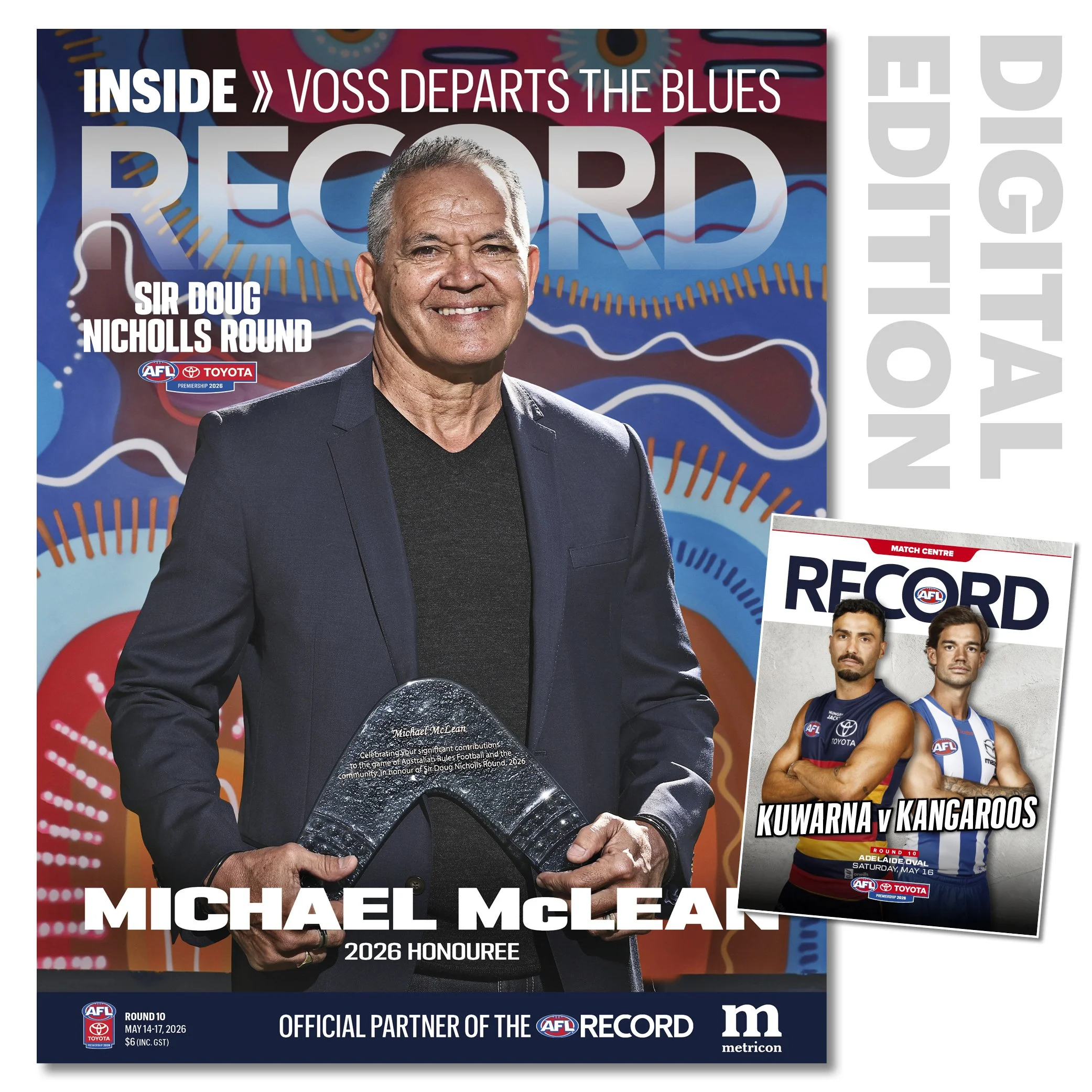 2026 AFL Record Round 10 -  Adelaide v North Melbourne (Digital Download)