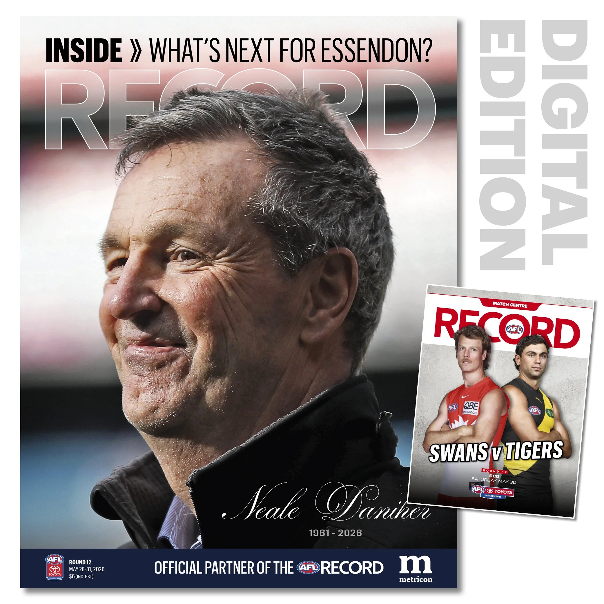 2026 AFL Record Round 12 - Sydney v Richmond (Digital Download)