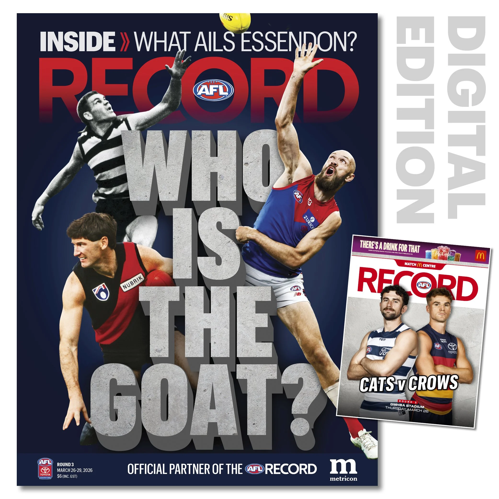 2026 AFL Record Round 3 - Geelong v Adelaide (Digital Download)