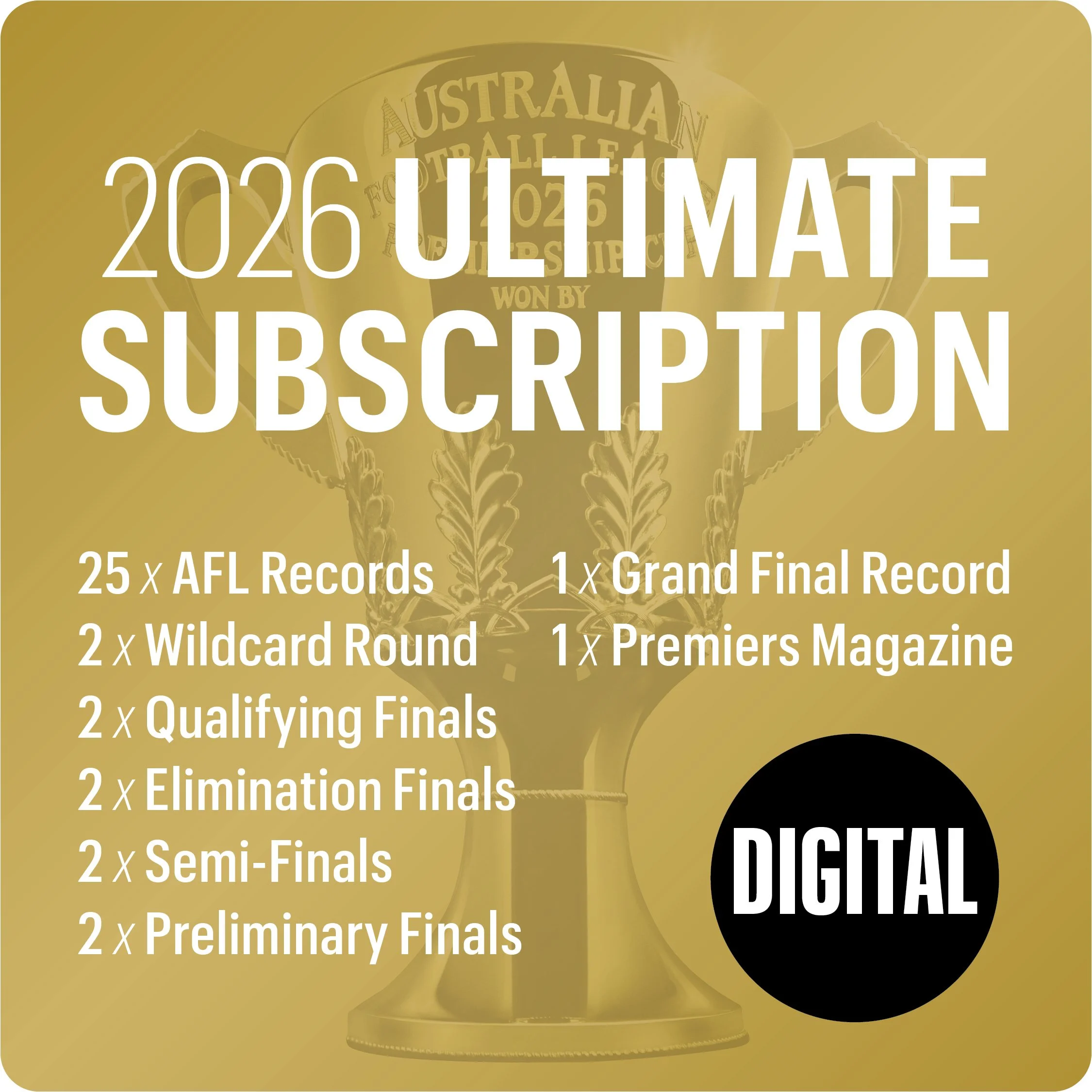 2026 Ultimate DIGITAL Subscription
