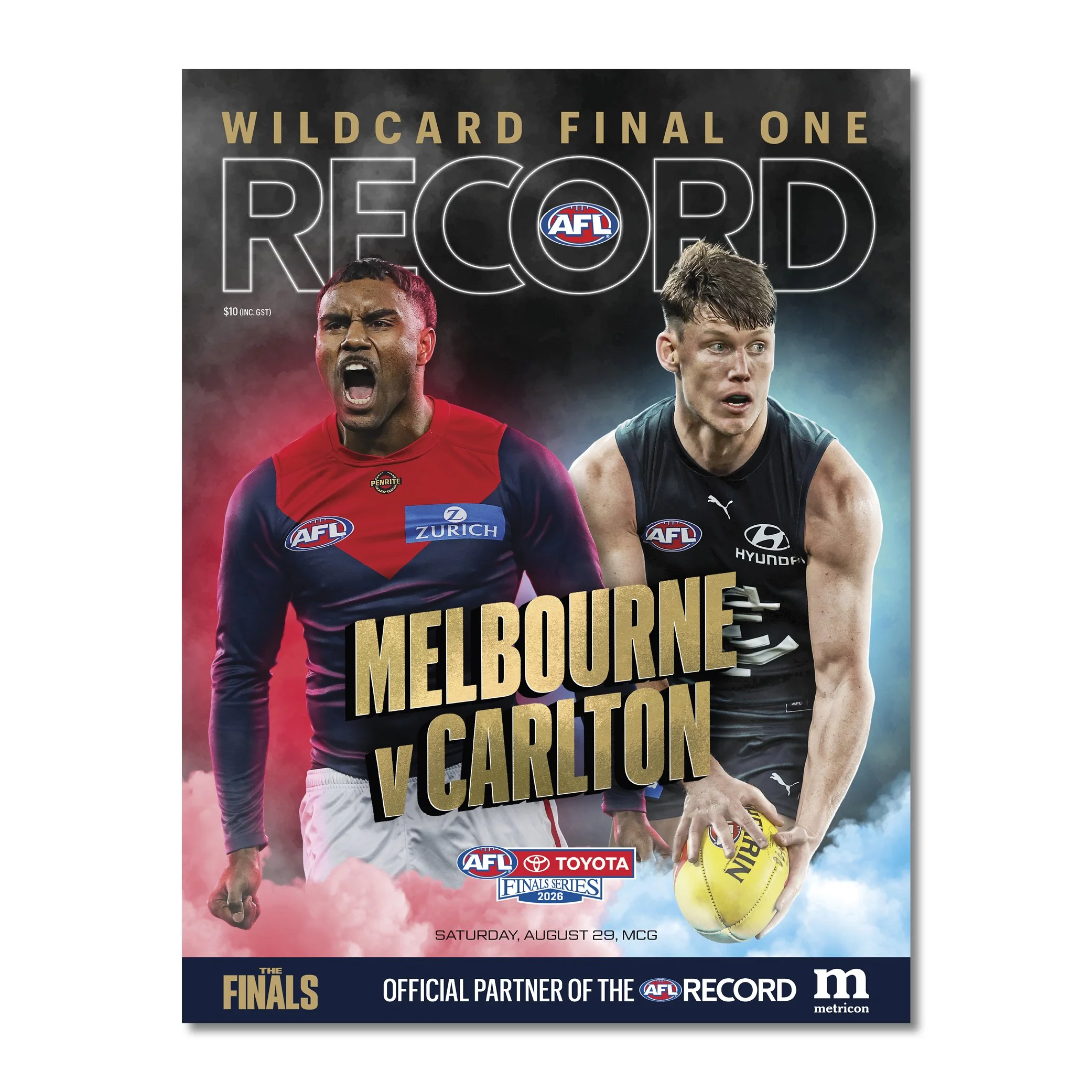 2026 AFL Record First Wildcard Final - Melbourne v Carlton (Digital Download)