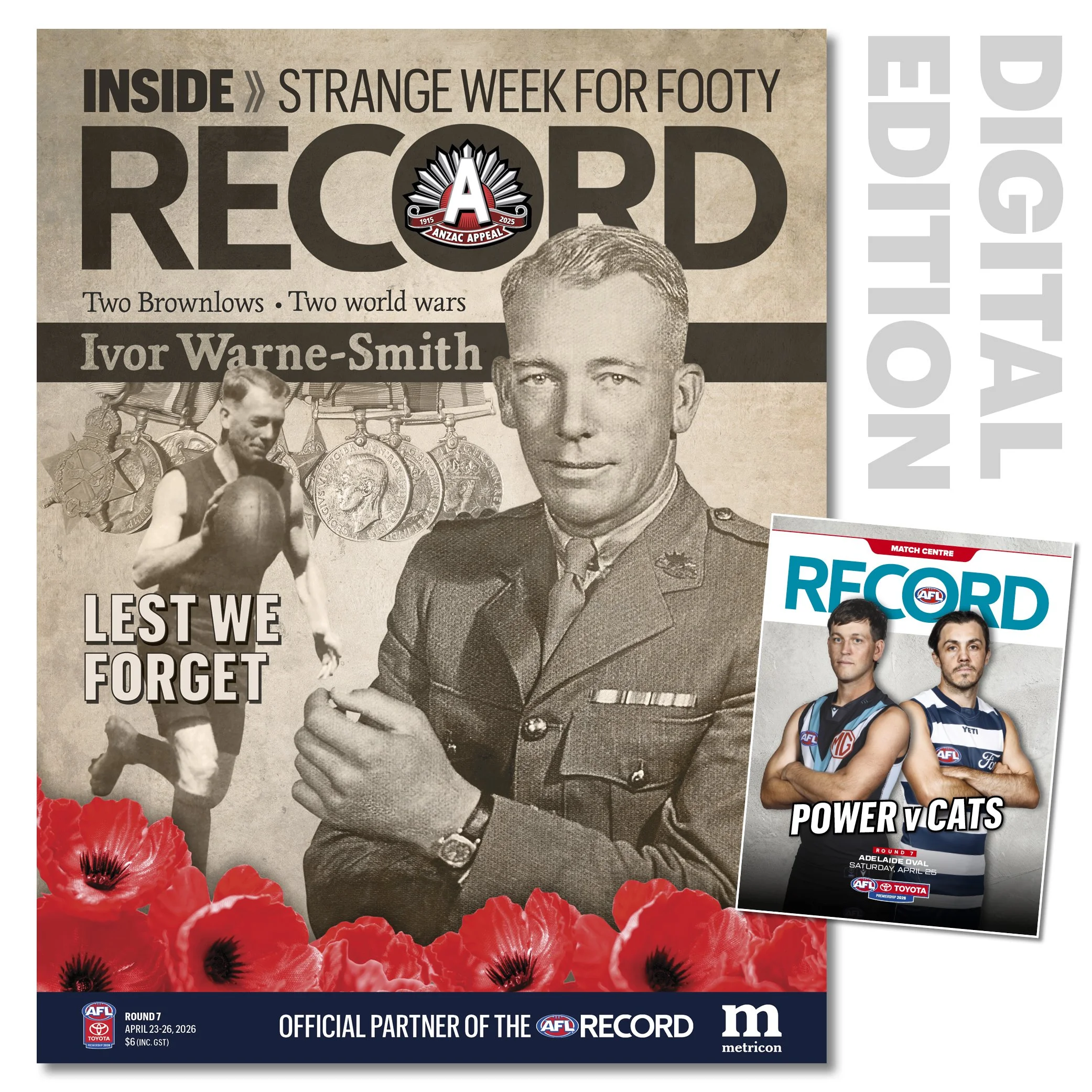 2026 AFL Record Round 7 - Port Adelaide v Geelong (Digital Download)