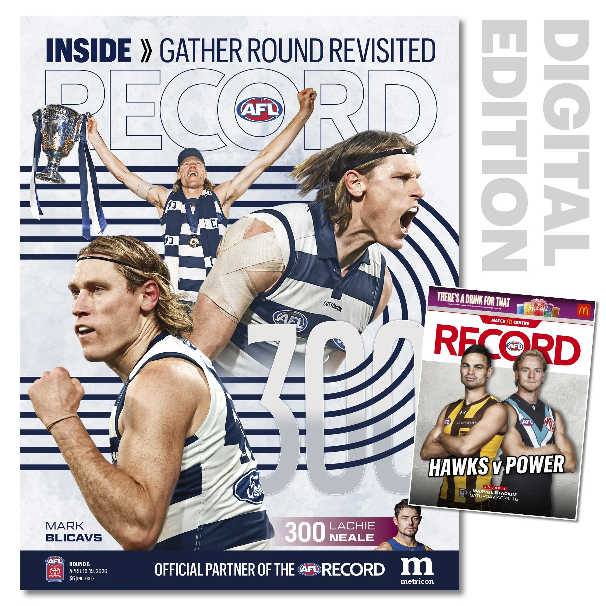 2026 AFL Record Round 6 - Hawthorn v Port Adelaide (Digital Download)