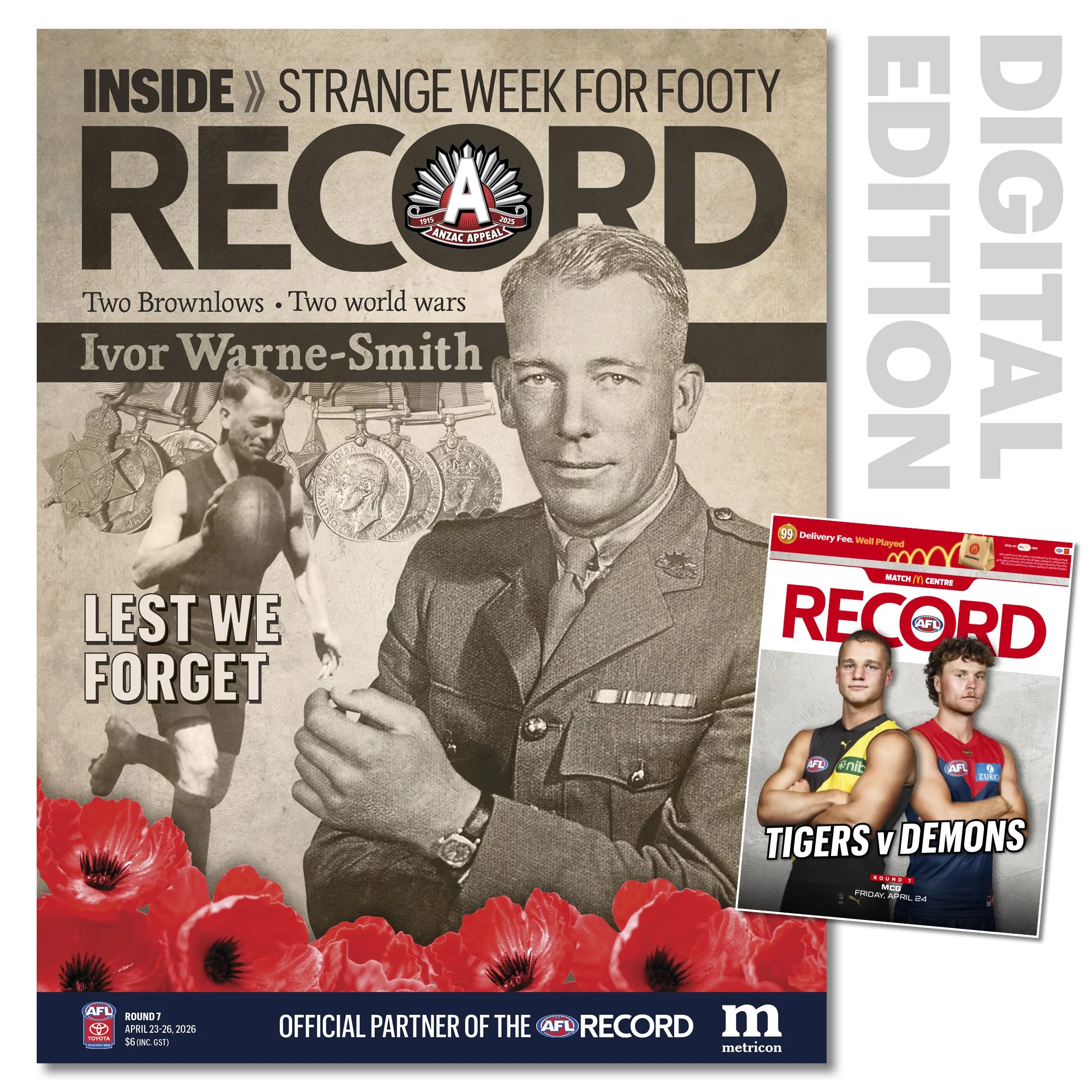 2026 AFL Record Round 7 - Richmond v Melbourne (Digital Download)