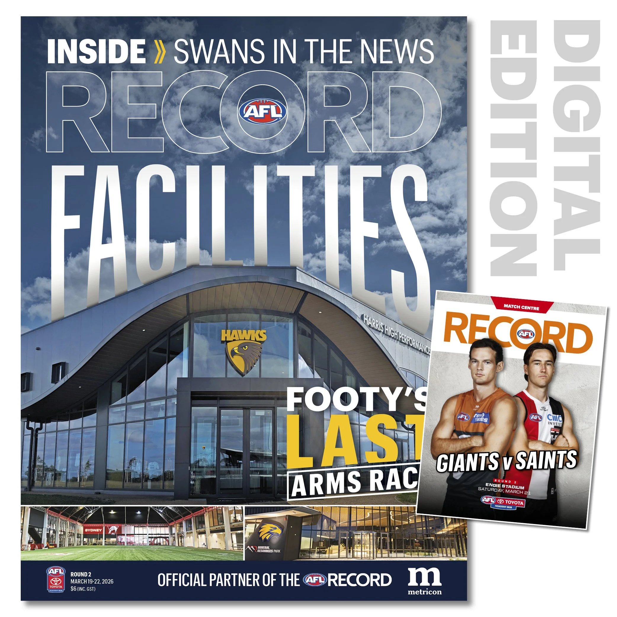 2026 AFL Record Round 2 - GWS Giants v St Kilda (Digital Download)
