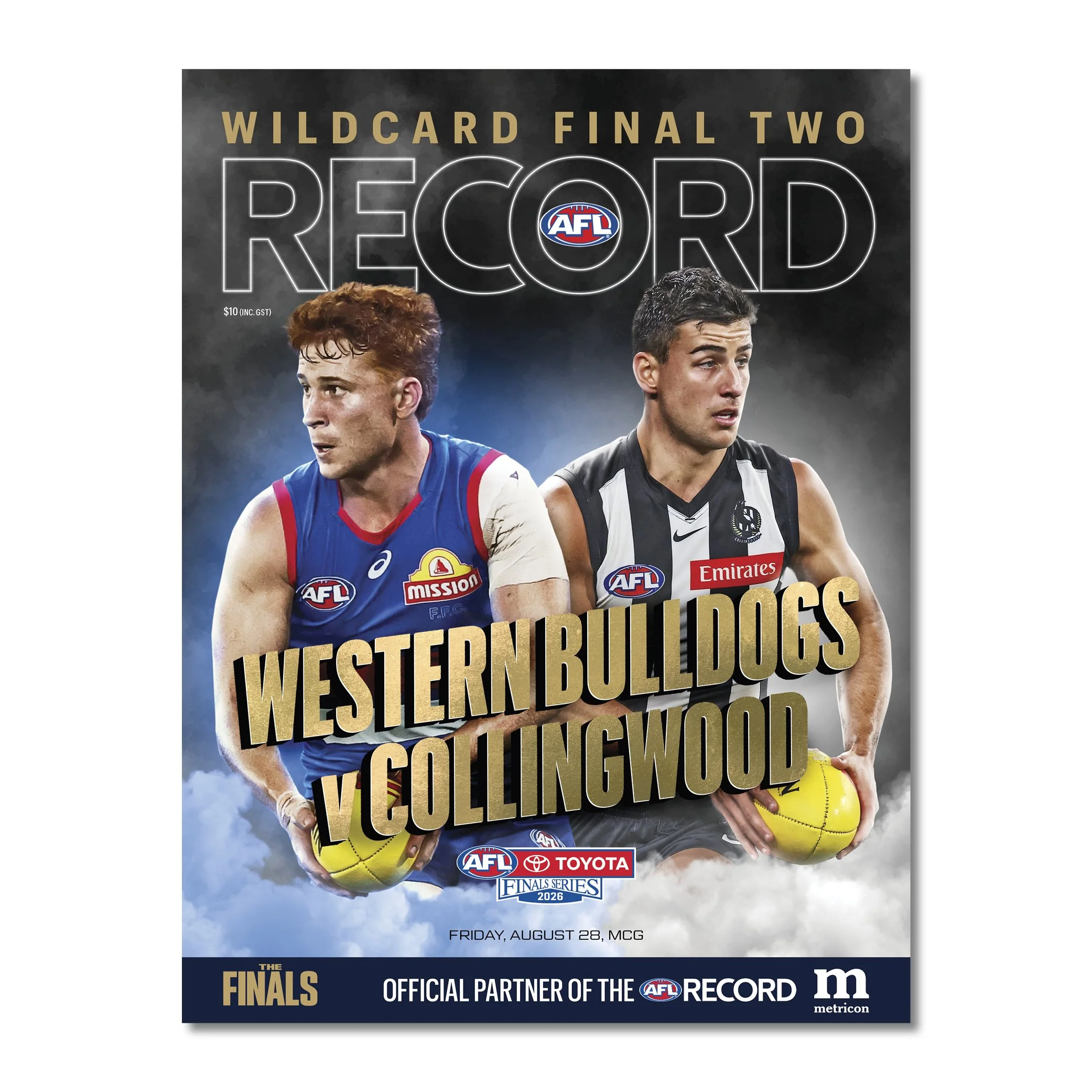 2026 AFL Record First Wildcard Final - Western Bulldogs v Collingwood (Digital Download)