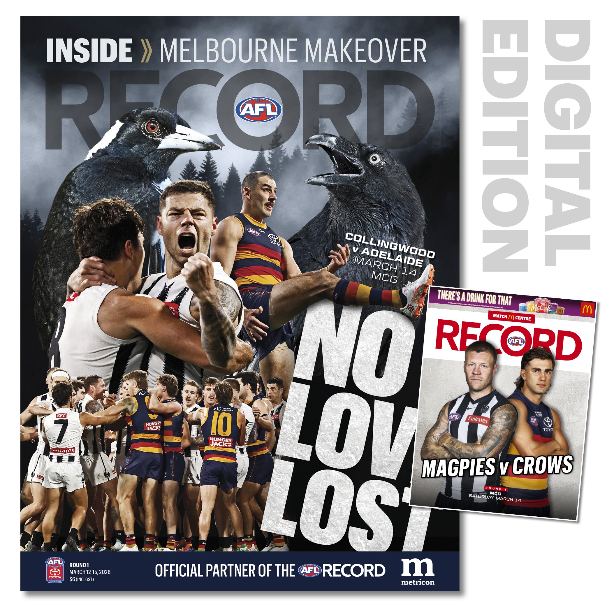 2026 AFL Record Round 1 - Collingwood v Adelaide (Digital Download)