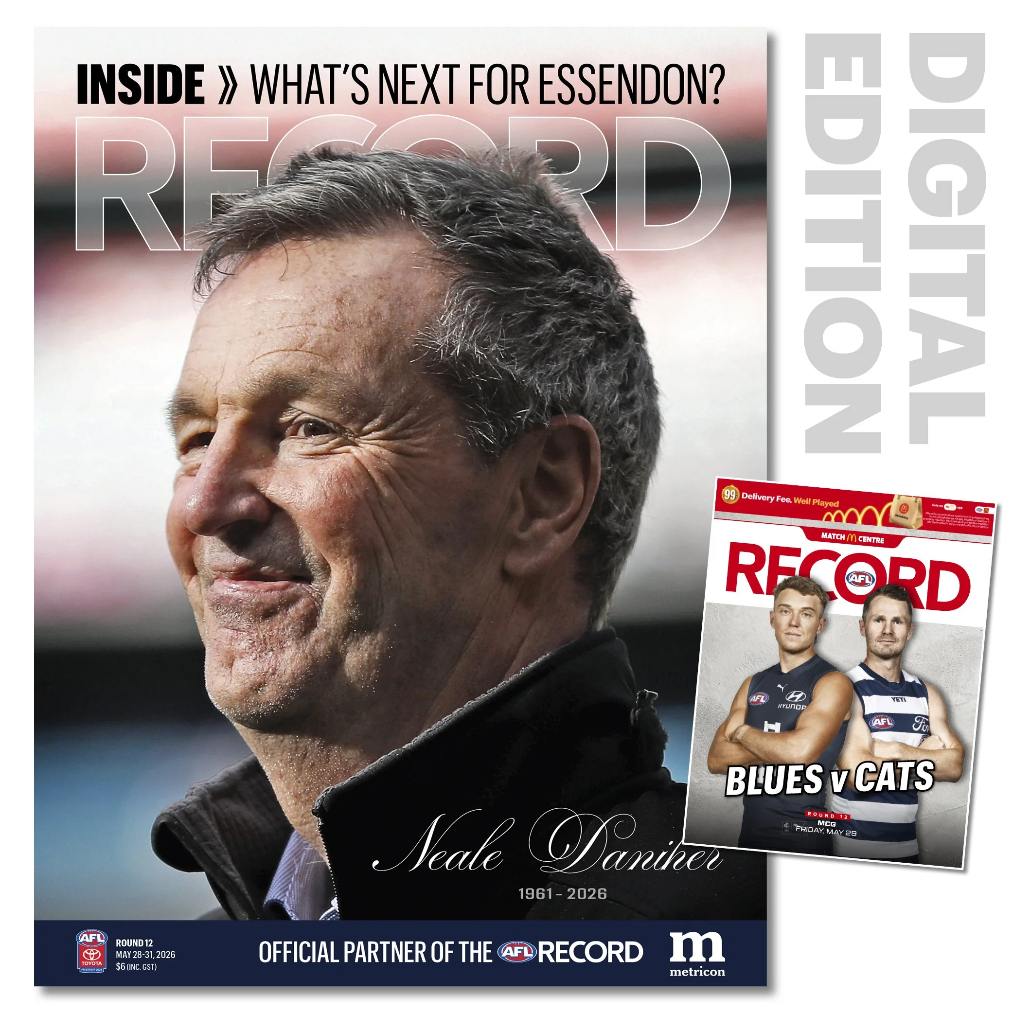 2026 AFL Record Round 12 - Carlton v Geelong (Digital Download)