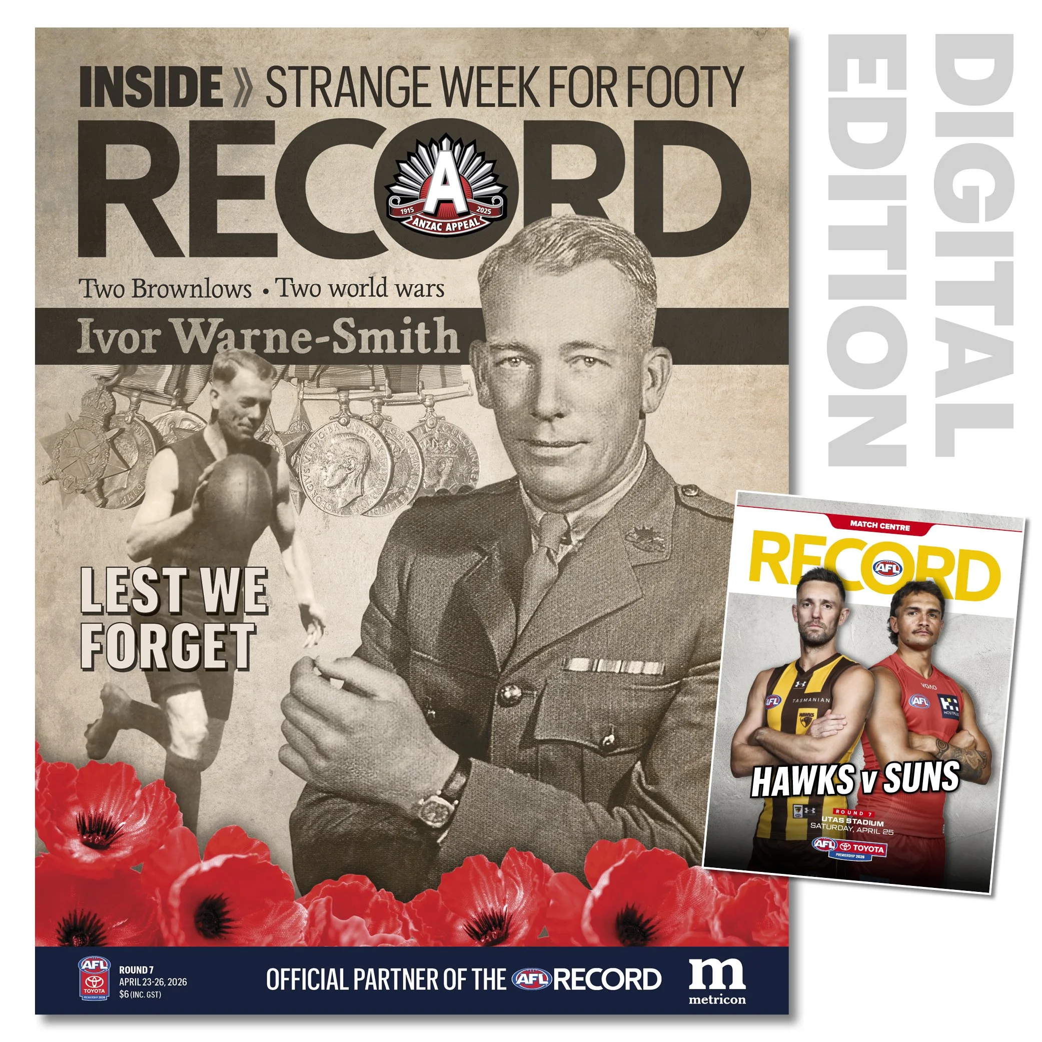 2026 AFL Record Round 7 - Hawthorn v Gold Coast (Digital Download)