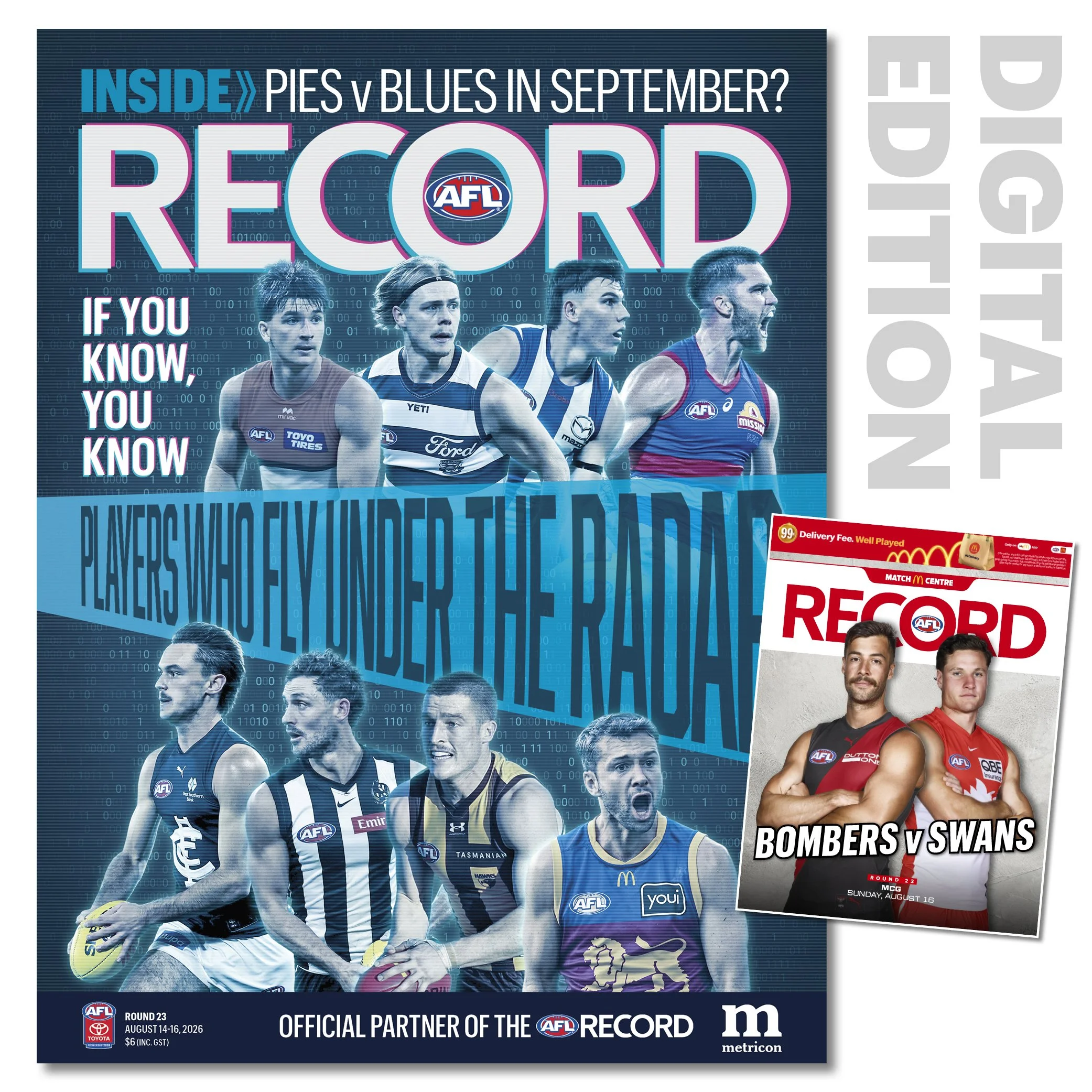 2026 AFL Record Round 23 - Essendon v Sydney (Digital Download)